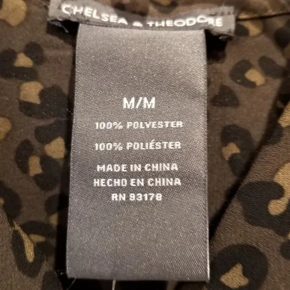 NEW Leopard BNWT HOT Shirt Chelsea & Theodore - Picture 8 of 9